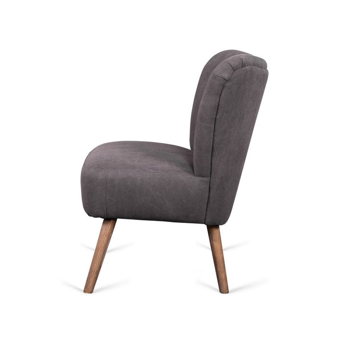 Кресло Mike серого цвета - лучшие Интерьерные кресла в INMYROOM
