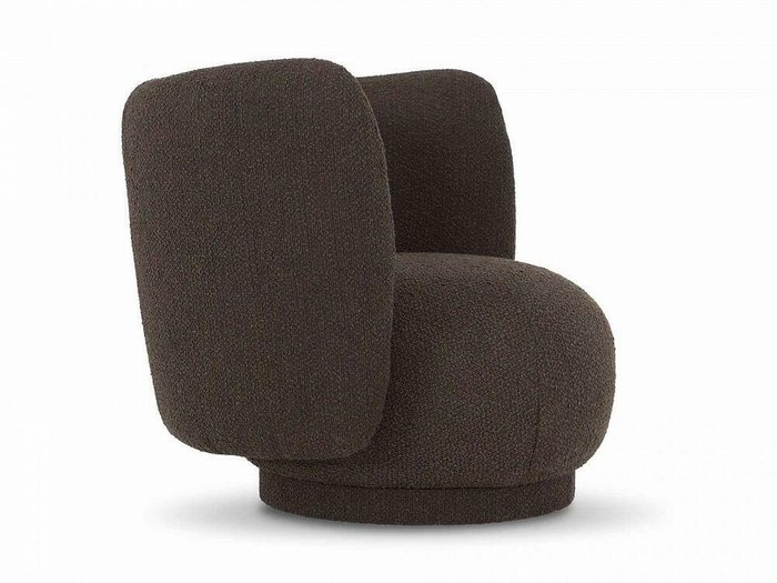 Кресло Lucca темно-коричневого цвета - лучшие Интерьерные кресла в INMYROOM