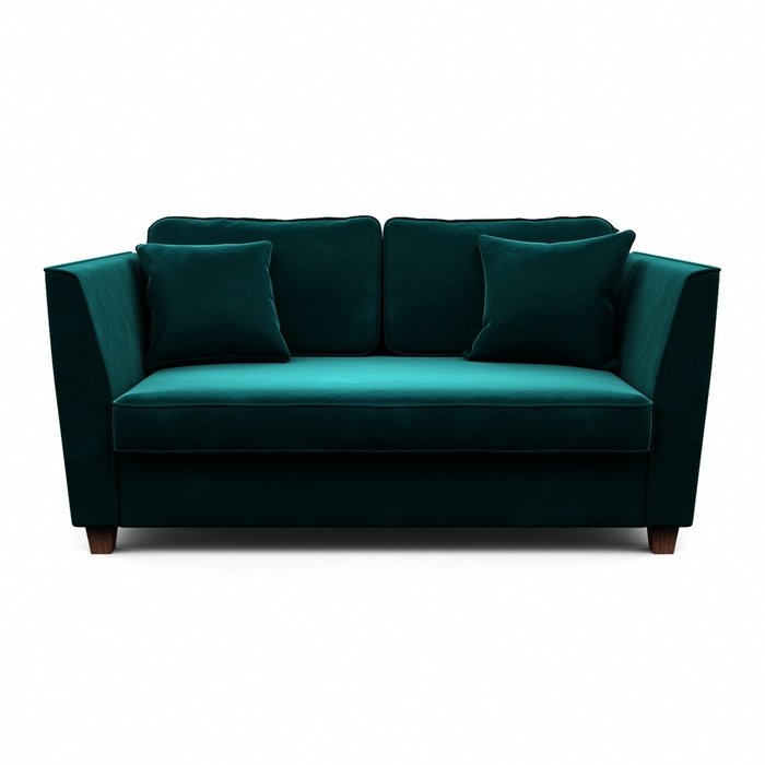 Трехместный диван Уолтер L зеленого цвета