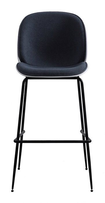 Стул барный Beetle Antracite темно-серого цвета - купить Барные стулья по цене 8418.0