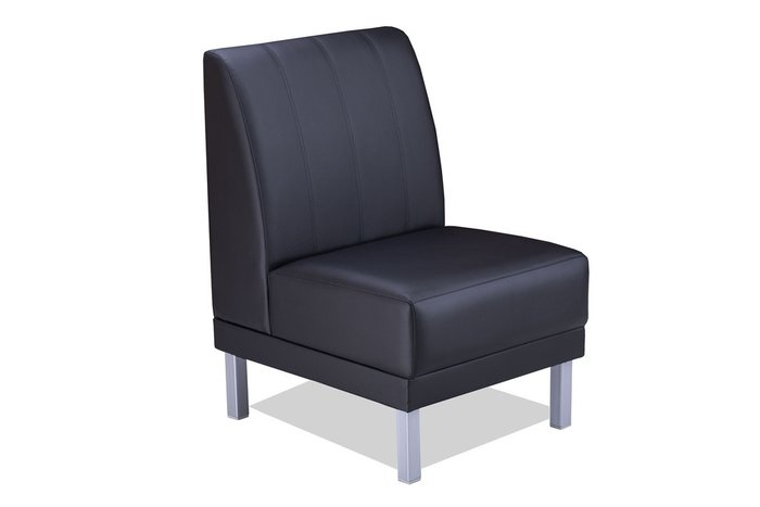 Кресло интерьерное черного цвета