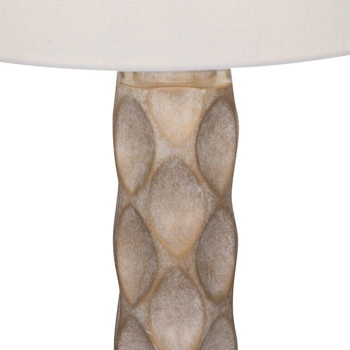 Настольная лампа Lamar с белым абажуром - купить Настольные лампы по цене 11990.0
