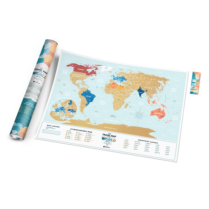 Карта travel map holiday lagoon world