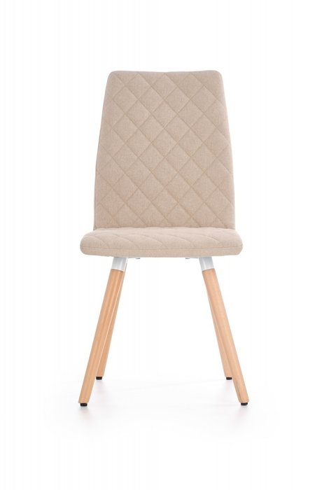 Стул K282 бежевого цвета - купить Обеденные стулья по цене 13510.0