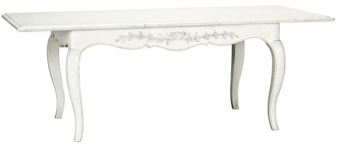 Раздвижной обеденный стол Марсель белого цвета - купить Обеденные столы по цене 151840.0