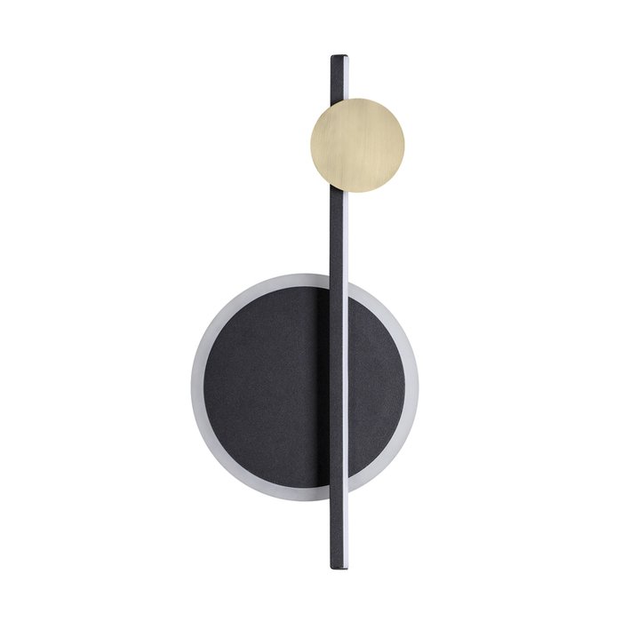 Светодиодный настенный светильник Chita черно-бронзового цвета