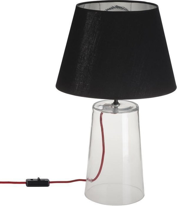 Настольная лампа Meg с черным абажуром