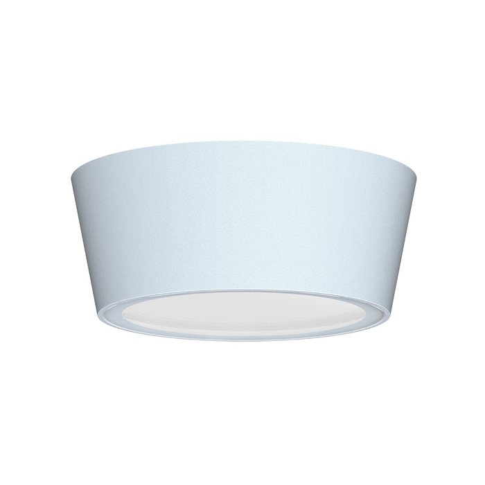 уличный накладной светильник Fantum  металл, стекло 1*GX53LED*15W, IP54, excluded - лучшие Потолочные уличные светильники в INMYROOM