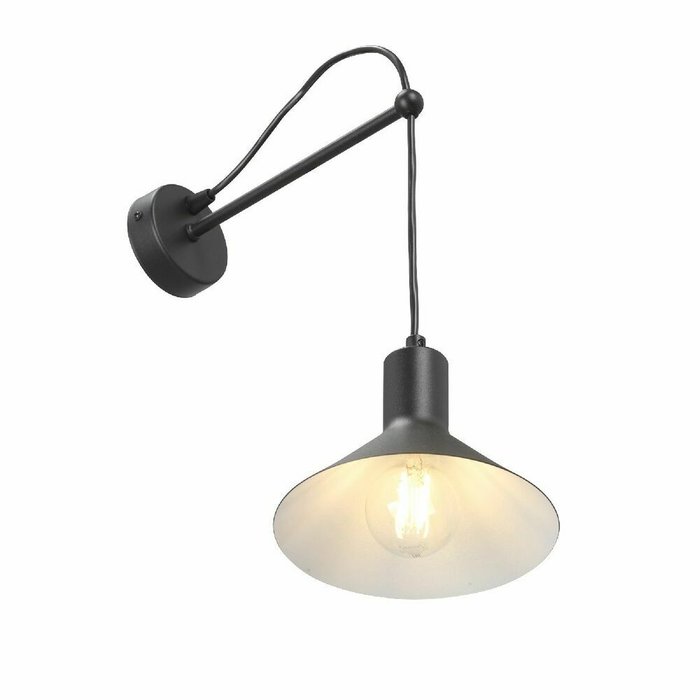 Бра V2897-1/1A (металл, цвет черный) - купить Бра и настенные светильники по цене 2580.0