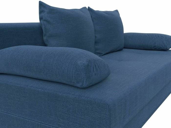 Диван-кровать Ник синего цвета - лучшие Прямые диваны в INMYROOM