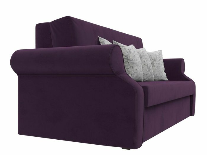 Диван-кровать Софт фиолетового цвета - лучшие Прямые диваны в INMYROOM