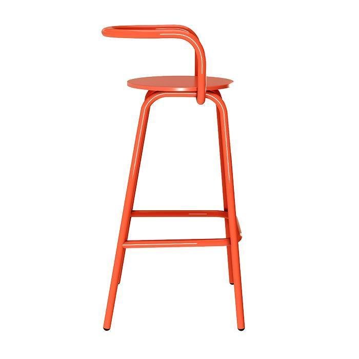 Барный стул Нод оранжевого цвета - купить Барные стулья по цене 10572.0