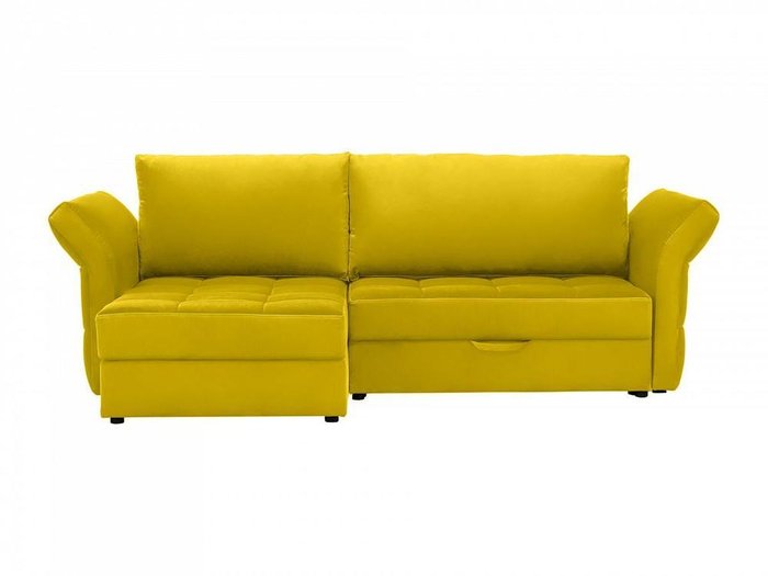 Угловой диван-кровать Wing золотистого цвета - купить Угловые диваны по цене 98160.0