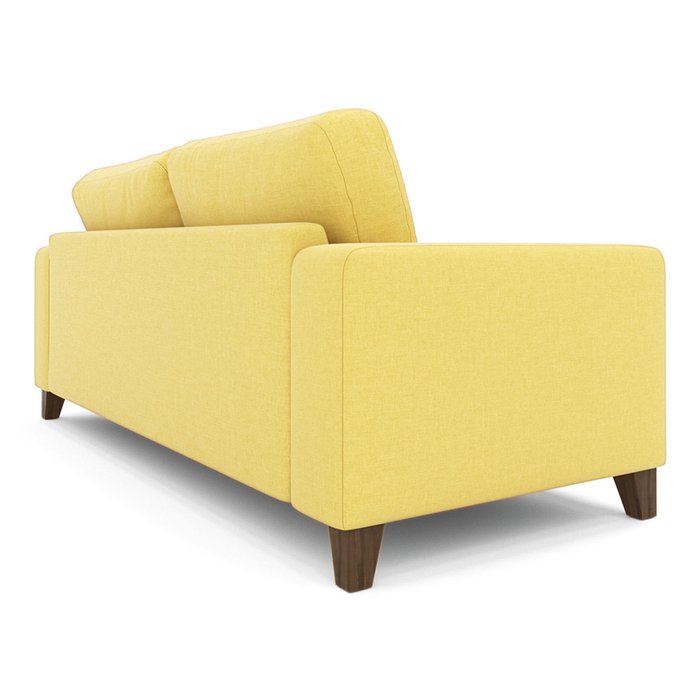  Диван Ruby ST трехместный желтого цвета - лучшие Прямые диваны в INMYROOM