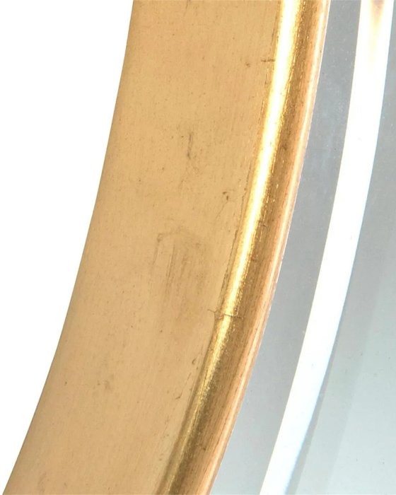 Настенное зеркало Аверон в раме золотого цвета - купить Настенные зеркала по цене 30940.0