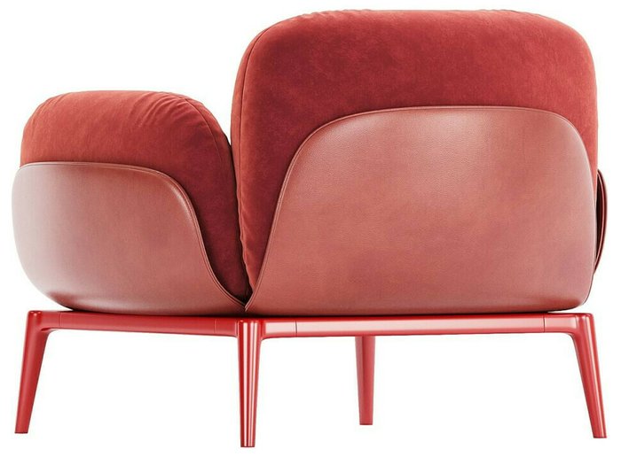 Кресло Toscana красного цвета - купить Интерьерные кресла по цене 128300.0