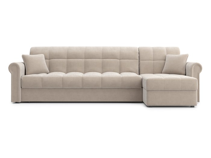 Угловой диван-кровать Палермо 1.8 бежевого цвета - купить Угловые диваны по цене 81300.0