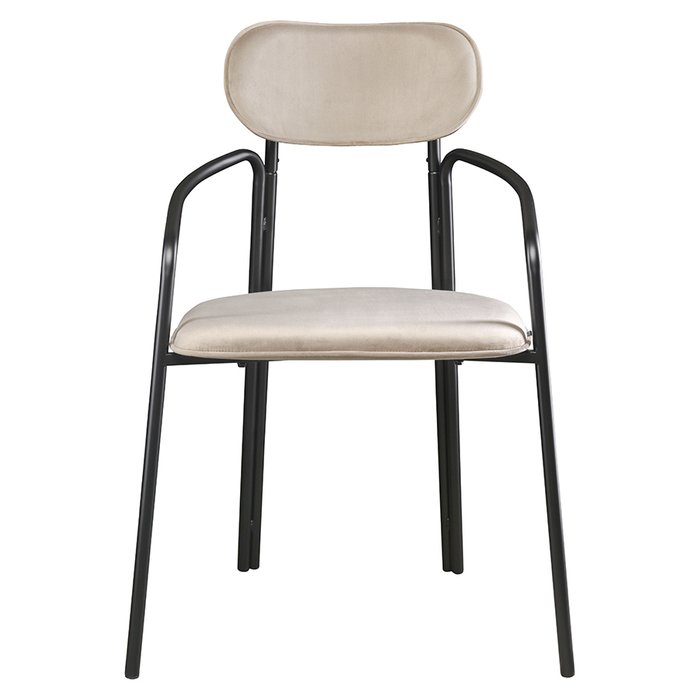 Стул Ror round черно-бежевого цвета - купить Обеденные стулья по цене 14900.0