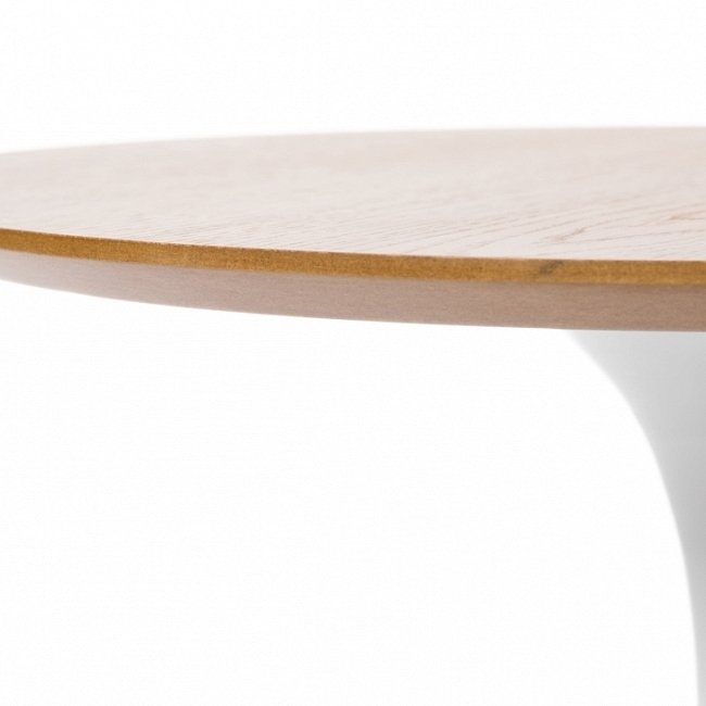 Кофейный стол Tulip Wood с деревянной столешницей - купить Кофейные столики по цене 17613.0