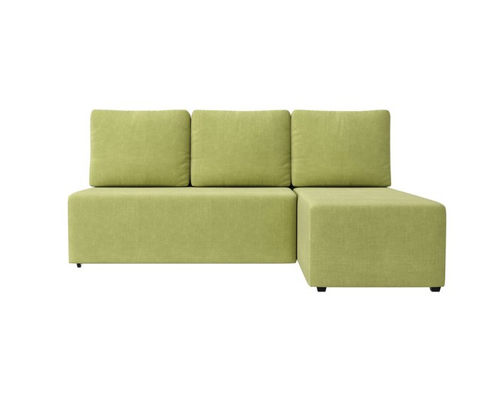 Угловой диван-кровать Каир зеленого цвета - купить Угловые диваны по цене 22990.0