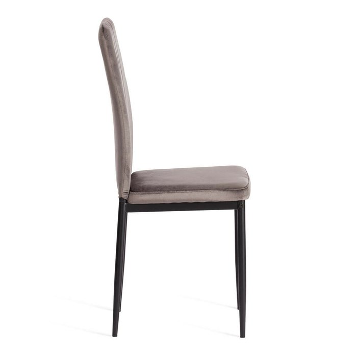 Комплект из четырех стульев Verter темно-серого цвета - лучшие Обеденные стулья в INMYROOM