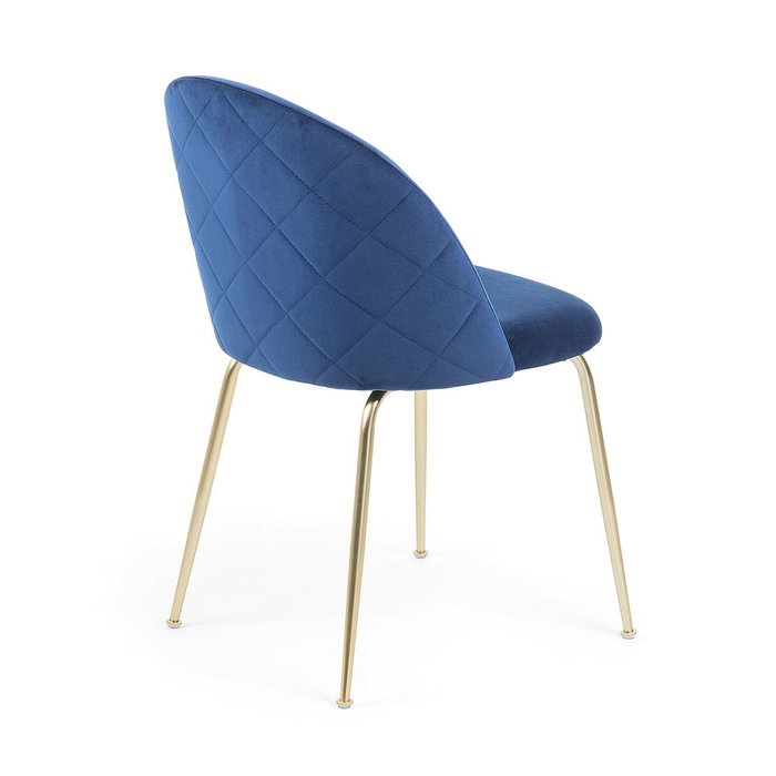 Стул Mystere синего цвета - лучшие Обеденные стулья в INMYROOM