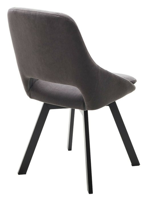 Стул поворотный Asp темно-серого цвета  - лучшие Обеденные стулья в INMYROOM