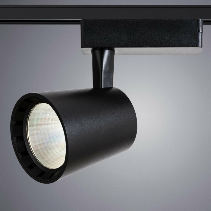 Трековый светильник Arte Lamp Atillo A2324PL-1BK - купить Трековые светильники по цене 2180.0