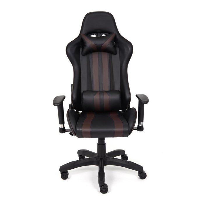 Кресло офисное iCar черно-коричневого цвета - купить Офисные кресла по цене 18430.0