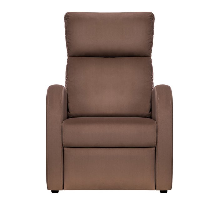 Кресло реклайнер Грэмми L коричневого цвета - купить Интерьерные кресла по цене 37450.0