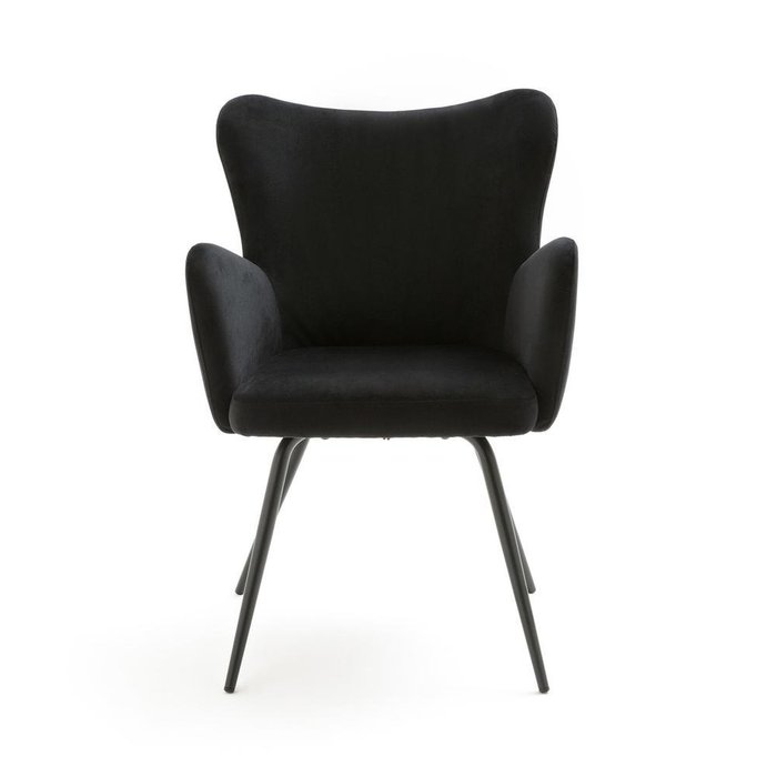 Кресло Luxore черного цвета - купить Обеденные стулья по цене 20929.0
