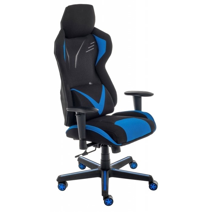 Офисное кресло Record сине-черного цвета