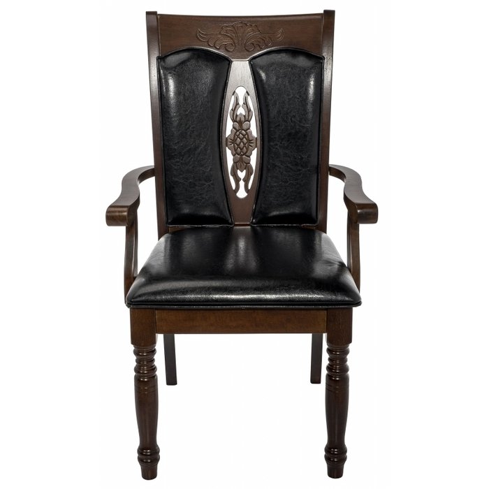 Кресло-стул Gala dirty oak / black из массива гевеи - купить Обеденные стулья по цене 13370.0 Кресло-стул Gala dirty oak / black из массива гевеи - купить Обеденные стулья по цене 13370.0