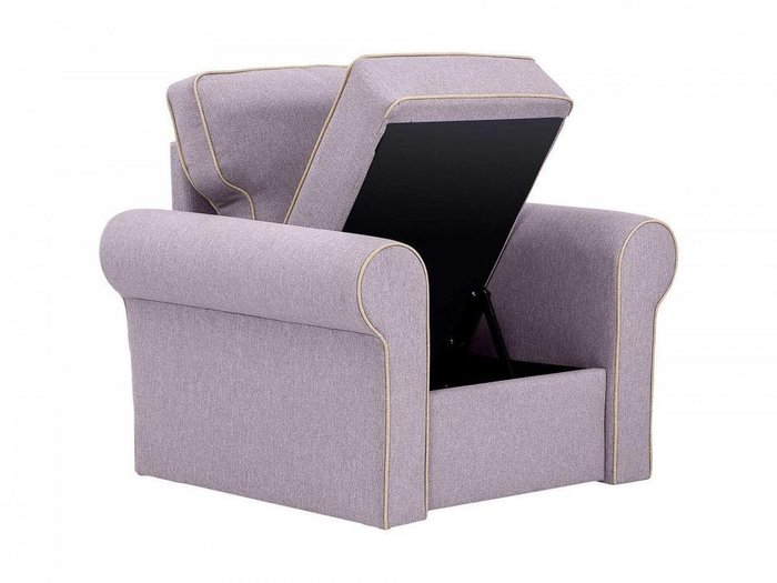 Кресло Murom лилового цвета - лучшие Интерьерные кресла в INMYROOM