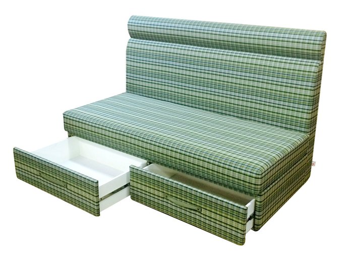 Трехместный диван с выкатными ящиками Дрезден - купить Прямые диваны по цене 50100.0