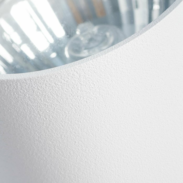 Потолочный светильник из металла белого цвета - купить Потолочные светильники по цене 650.0