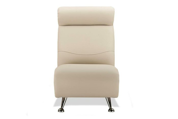 Кресло Ва-банк бежевого цвета - купить Интерьерные кресла по цене 20999.0