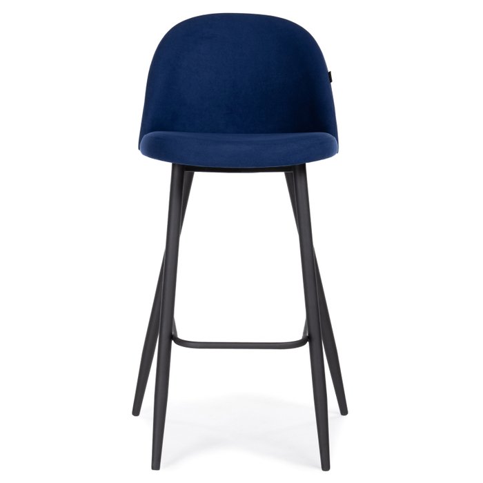 Стул барный Сондре темно-синего цвета - купить Барные стулья по цене 7220.0