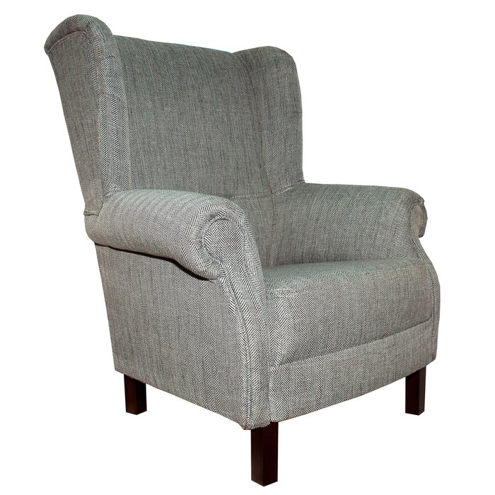 Кресло Жуи Бордо серого цвета - лучшие Интерьерные кресла в INMYROOM