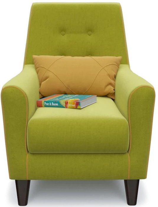 Кресло Френсис Флэтфорд светло-зеленого цвета - купить Интерьерные кресла по цене 12931.0