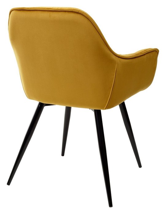 Стул Holla Bluvel желтого цвета - лучшие Обеденные стулья в INMYROOM