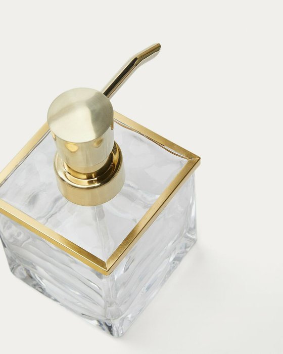 Дозатор для мыла Soanet из стекла и металла  - купить Диспенсеры для мыла по цене 7990