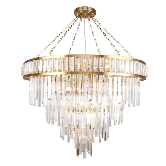 Подвесная люстра PRESTON 4732-19P (хрусталь, цвет прозрачный)