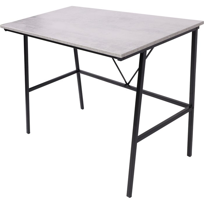 Стол письменный Ruby серого цвета - лучшие Письменные столы в INMYROOM
