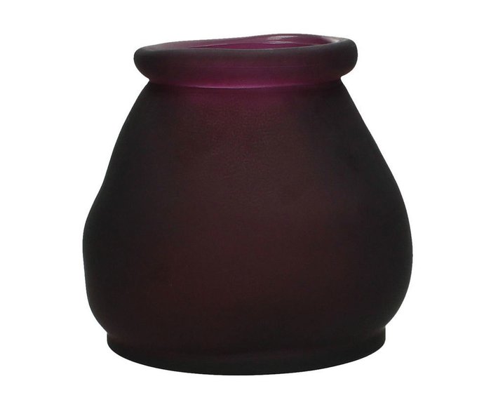 Набор из двух ваз пурпурного цвета