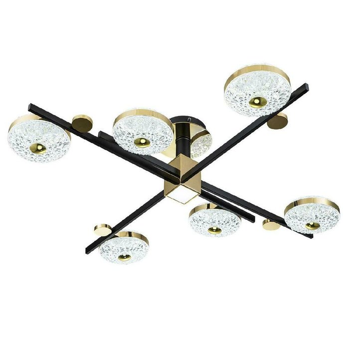 Потолочная люстра Divita 10219/6LED (акрил, цвет прозрачный) - лучшие Потолочные люстры в INMYROOM Потолочная люстра Divita 10219/6LED (акрил, цвет прозрачный) - лучшие Потолочные люстры в INMYROOM