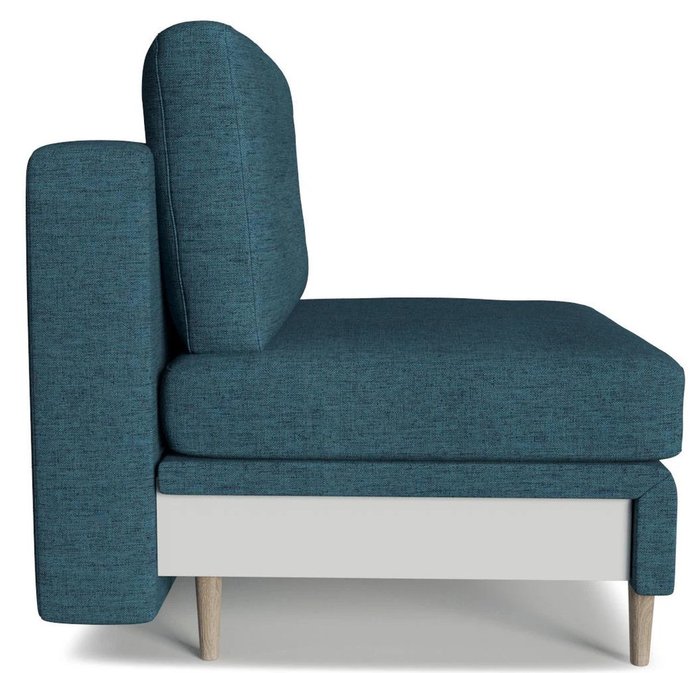 Модуль кресло Белфаст серого цвета - лучшие Интерьерные кресла в INMYROOM
