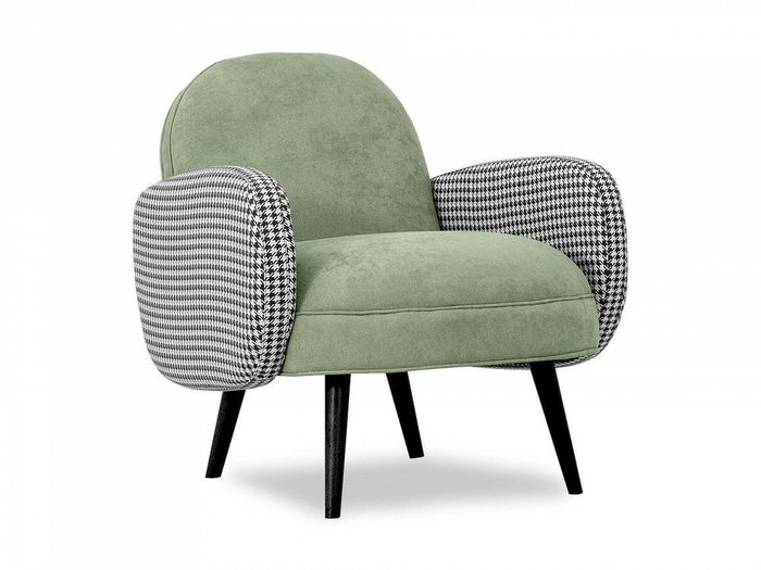 Кресло Bordo зеленого цвета - купить Интерьерные кресла по цене 27590.0