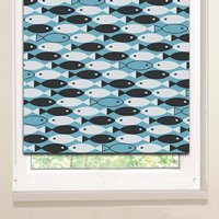 Рулонные шторы: Косяк рыбок