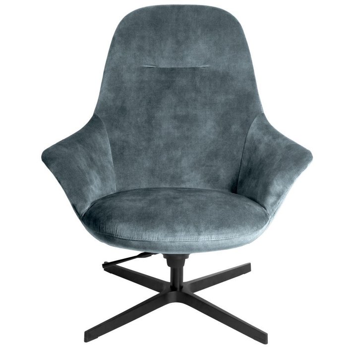 Кресло реклайнер Sweep Swivel Tilt серого цвета - лучшие Интерьерные кресла в INMYROOM